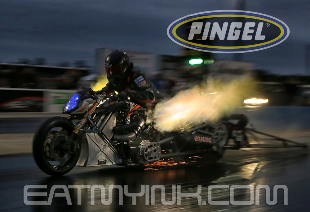 Pingel Top Fuel Motorcycle Back in Action at Route 66 - eatmyink